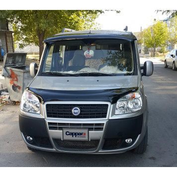 Козырек лобового стекла на кронштейнах Fiat Doblo 2001-2005-3
