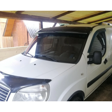 Козырек лобового стекла на кронштейнах Fiat Doblo 2001-2005-2