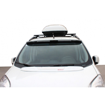 Козирок лобового скла під фарбування Peugeot Bipper 2008--2