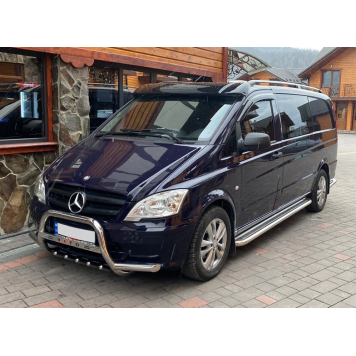 Козирок лобового скла на кронштейнах Mercedes Vito W639 2004-2015-3