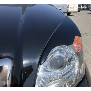 Ресницы фар на Toyota Land Cruiser Prado 120 2002-2009-1