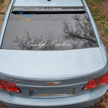 Дефлектор заднього скла Chevrolet Cruze 2008-