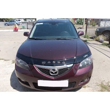 Дефлектор капота Mazda 3 2003-2008 