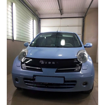Дефлектор капота Nissan Micra (K12) 2003-2010  