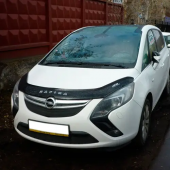 Дефлектор капота для Opel Zafira C 2011- Дефлектор капота для Opel Zafira C 2011-