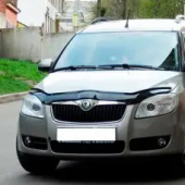 Дефлектор капота для Skoda Roomster 2006-2011