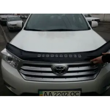 Дефлектор капота Toyota Highlander 2010-2013