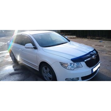 Дефлектор капота Skoda Superb 2008-2013-1