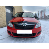 Дефлектор капота для Skoda Fabia II 2010-2014 