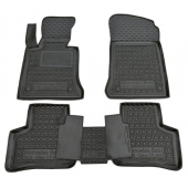 Автомобільні килимки в салон для Mercedes GLK (X204) 2008-2015 