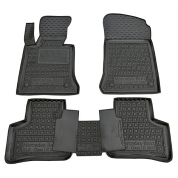 Автомобільні килимки в салон для Mercedes GLK (X204) 2008-2015 
