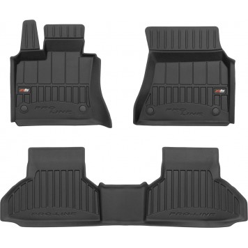 Килимки в салон для BMW X6 II F16 2014-2019    Frogum 3D