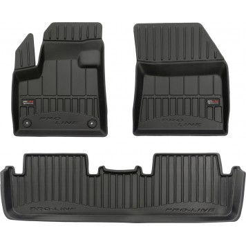 Килимки в салон для  Citroen DS7 Crossback 2017-  Frogum 3D