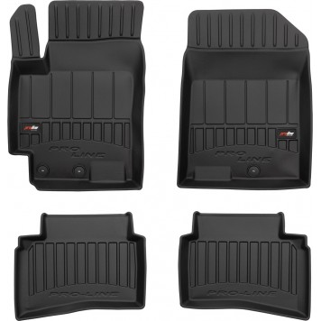 Килимки в салон для Kia Rio IV 2016-2020 Frogum 3D