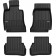 Килимки в салон для MERCEDES C-Klasa W205 2015-  Frogum 3D
