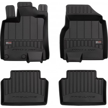 Килимки в салон для NISSAN Qashqai I +2 2006-2013   Frogum 3D