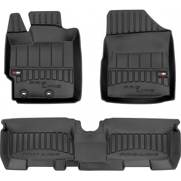Коврики в салон для TOYOTA Yaris II 2005-2011  Frogum 3D