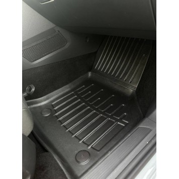 Коврики в салон VOLKSWAGEN Golf VIII (2020) SEAT Leon IV (KL1/KL8) (2020) AUDI A3 (8Y) (2020) 3D Line-2
