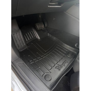 Коврики в салон VOLKSWAGEN Golf VIII (2020) SEAT Leon IV (KL1/KL8) (2020) AUDI A3 (8Y) (2020) 3D Line-1