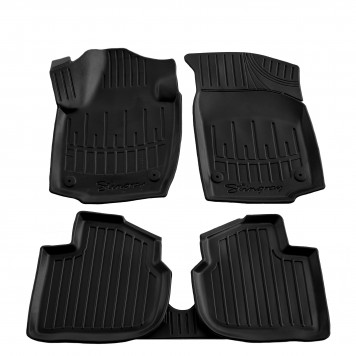 Коврики в салон SKODA Rapid (2012-2019) SEAT Toledo IV (2012-2019) 3D Line