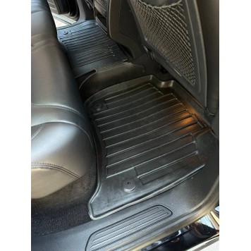 Коврики в салон VOLKSWAGEN Touareg II (7P) (2010-2018) 3D Line-3