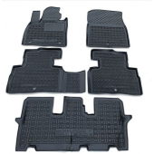Автомобільні килимки в салон для Hyundai Palisade (7місць)