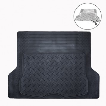 Універсальний коврик в багажник Elegant (чорний)-1