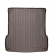 Автомобільний килимок в багажник Mercedes-Benz GL-class 2012 року - Weathertech