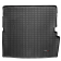 Автомобільний килимок в багажник Honda Pilot 2009-2015 року - Weathertech