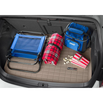 Автомобильный коврик в багажник Volkswagen ID4 2021 года - Weathertech