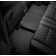 Килимки в салон Subaru XV 2017- з бортиком, чорні, задні - Weathertech