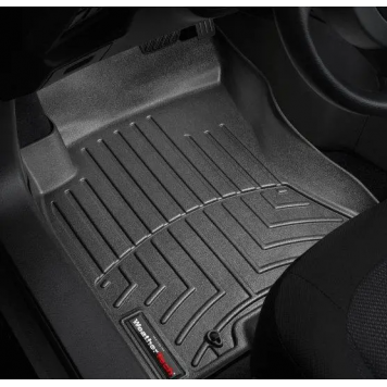 Коврики в салон серые Nissan Rogue 2007-13 с бортиком, передние - Weathertech-1