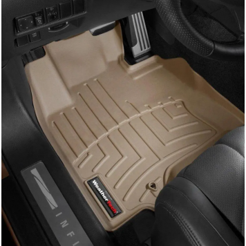 Килимки в салон Infiniti QX70 2009- з бортиком, передні - Weathertech-1