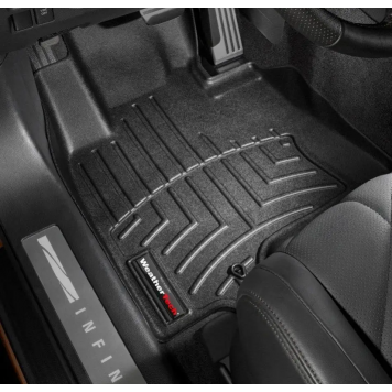 Килимки в салон Infiniti QX70 2009- з бортиком, передні - Weathertech-1