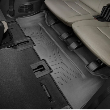 Килимки в салон Hyundai Santa Fe 2012- з бортиком - Weathertech-1