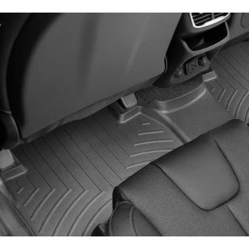 Килимки в салон Hyundai Santa Fe 2019- з бортиком задні - Weathertech-1