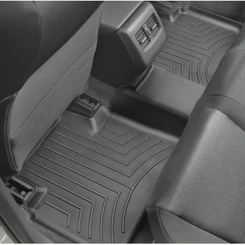 Килимки в салон чорні Honda Accord 2018- з бортиком задні - Weathertech-1