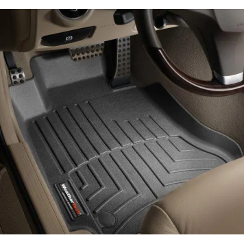 Коврики в салон Mercedes-Benz C-class W204 2008-14 с бортиком, передние - Weathertech-1
