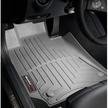 Коврики в салон Mercedes-Benz E-Class W212 2009-2015 /Mercedes-Benz CLS-Class C218 2010-2018 с бортом, передние 4 крепежа - Weathertech-1