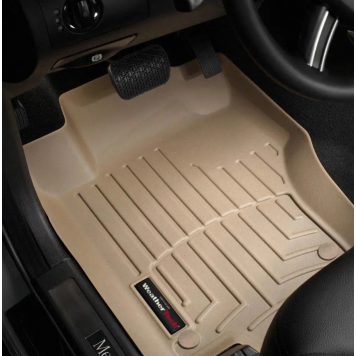 Коврики в салон Mercedes-Benz GL-class X164/Mercedes-Benz ML-Class W164 2005-, с бортом, задние - Weathertech-1