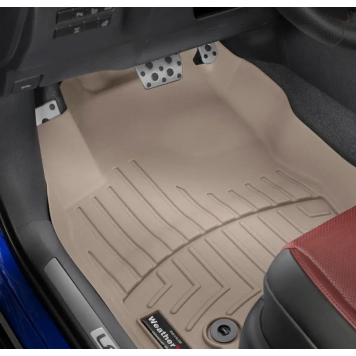Килимки в салон Lexus NX 2015-, з бортом, передні - Weathertech-1