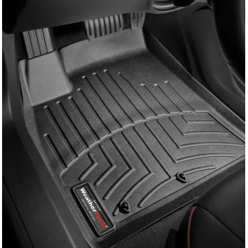 Коврики в салон Tesla Model S 2012- c бортиком передние - Weathertech-1