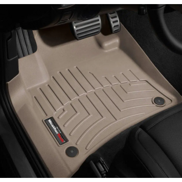 Килимки в салон Volkswagen Touareg/Porsche Cayenne 2010-, з бортом, передні - Weathertech-1