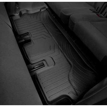 Килимки в салон Tesla Model X 2016/10-2017/08 7місць, c бортиком 3 ряд - Weathertech-1