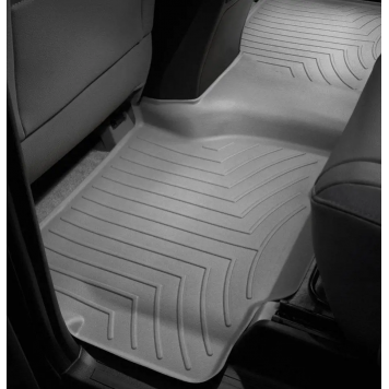 Коврики в салон Toyota Sequoia 2007-2012, с бортом, без центральной консоли, задние - Weathertech-1