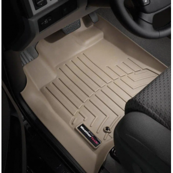 Коврики в салон Toyota Sequoia/Tundra 2007-2012, с бортом, передние - Weathertech-1