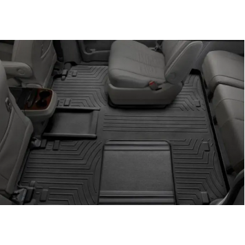 Коврики в салон Toyota Sienna 2010-, 7 мест, 2/3 ряд, задние - Weathertech-1