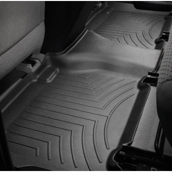 Коврики в салон Toyota Tundra 2007-2012, Crew Max, с бортом, задние - Weathertech-1