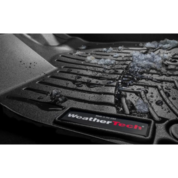 Коврики в салон Toyota Tundra 2013-, Crew Max, D2-6, с бортом, задние - Weathertech-1