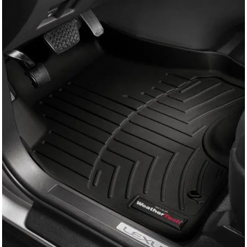 Килимки в салон Volkswagen e-Golf 2014-2019, з бортом, передні - Weathertech-1